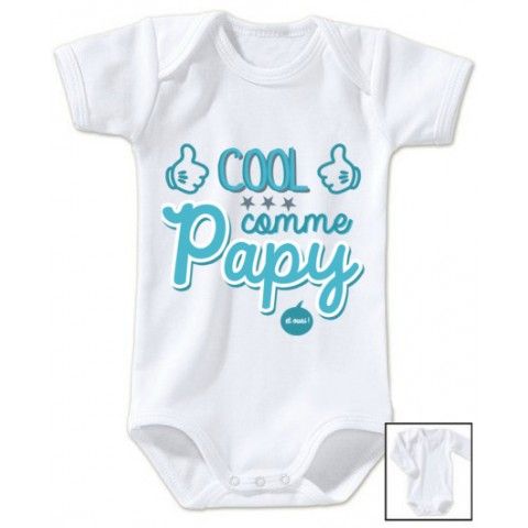 Body de bébé cool comme papy garçon