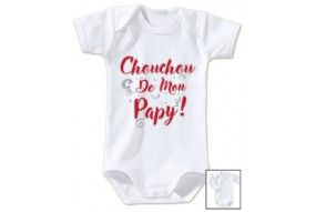 Body de bébé chouchou de mon papy