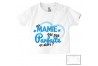 Tee-shirt de bébé ma mamie est pas parfaite est alors garçon