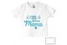 Tee-shirt de bébé cool comme mamie garçon