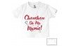 Tee-shirt de bébé chouchou de ma mamie