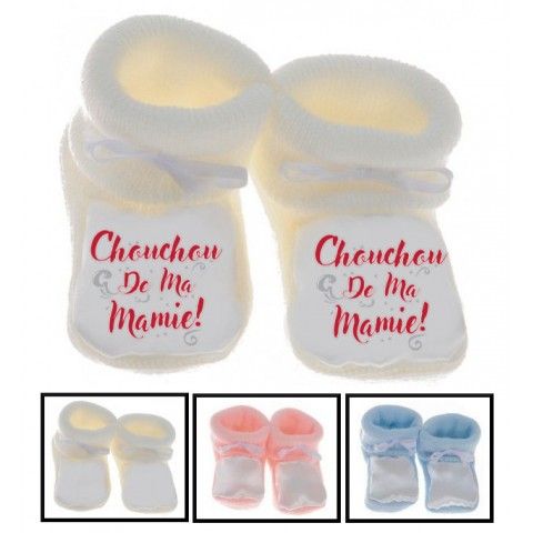 Chaussons de bébé chouchou de ma mamie