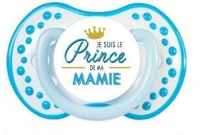 Tétine de bébé je suis aussi bavarde que mon papy