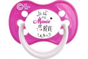 Tétine de bébé sympas chez mamie et papy