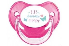 Tétine de bébé bébé d’amour à papy