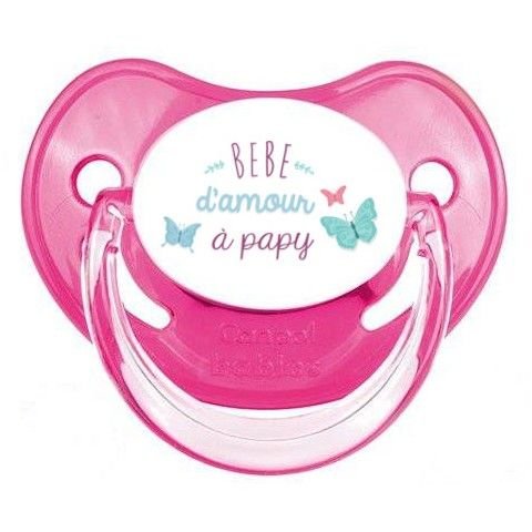 Tétine de bébé bébé d’amour à papy