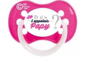 Tétine de bébé et si je t’appelais papy fille