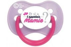 Tétine de bébé et si je t’appelais mamie fille