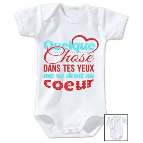 Body de bébé je suis le bébé de l’amour