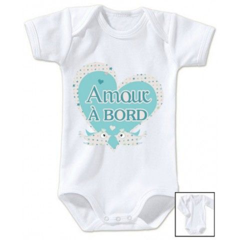 Body de bébé je suis à croquer fille