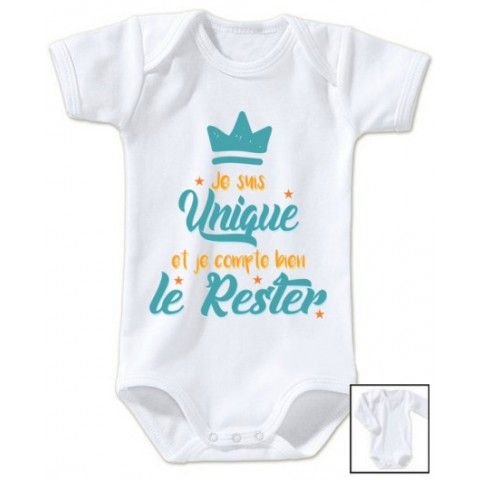 Body de bébé je ne râle pas je m'exprime