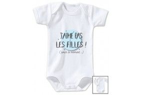 Body de bébé je ne râle pas je m'exprime