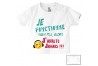 Tee-shirt de bébé je ne râle pas je m'exprime