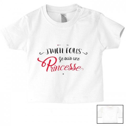 Tee-shirt de bébé je ne râle pas je m'exprime