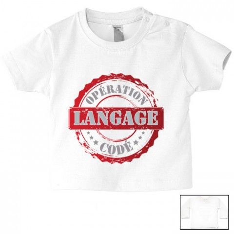 Tee-shirt de bébé je ne râle pas je m'exprime