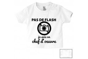 Tee-shirt de bébé je ne râle pas je m'exprime