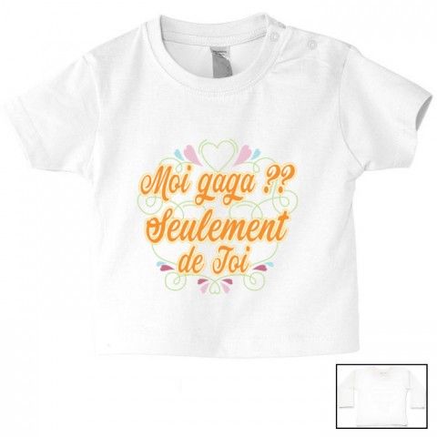 Tee-shirt de bébé je ne râle pas je m'exprime