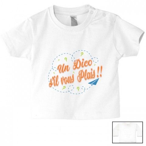 Tee-shirt de bébé je ne râle pas je m'exprime