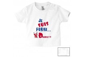 Tee-shirt de bébé je ne râle pas je m'exprime