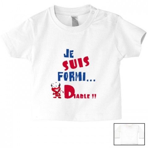 Tee-shirt de bébé je ne râle pas je m'exprime