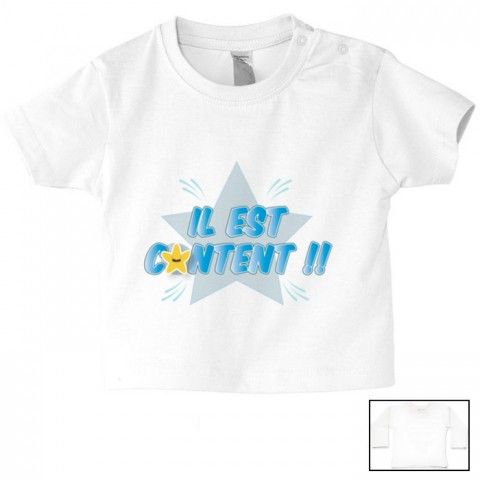 Tee-shirt de bébé je ne râle pas je m'exprime