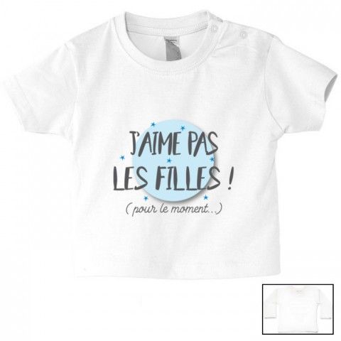 Tee-shirt de bébé je ne râle pas je m'exprime