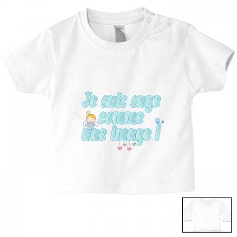 Tee-shirt de bébé je ne râle pas je m'exprime