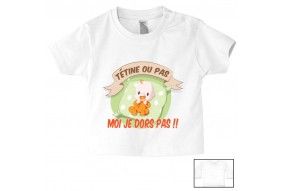 Tee-shirt de bébé je ne râle pas je m'exprime