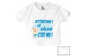 Tee-shirt de bébé super boy