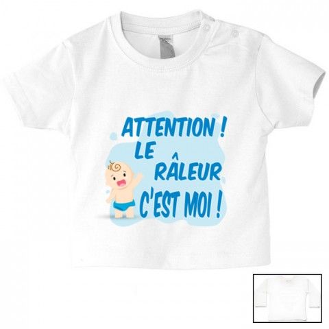 Tee-shirt de bébé super boy