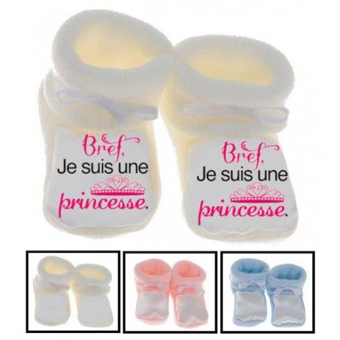 Chaussons de naissance je ne râle pas je m'exprime