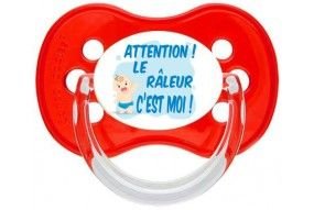 Tétine de bébé humour je ne râle pas je m'exprime