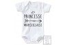 Body de bébé princesse Marseillaise