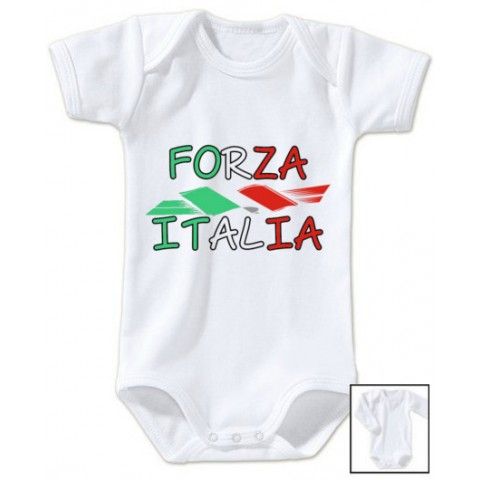 Body de bébé  forza italia