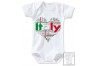 Body de bébé love Italy