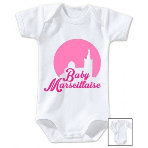 Body de bébé baby Marseillaise