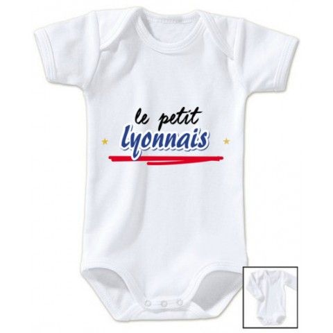 Body de bébé le petit Lyonnais bold