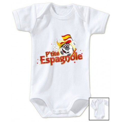 Body de bébé  p’tite Espagnole