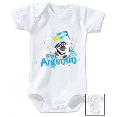 Body de bébé p’tit Argentin