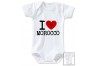 Body de bébé i love Morocco