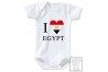 Body de bébé i love Egypt