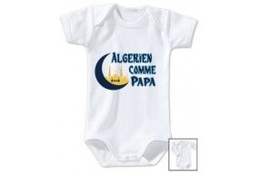 Body de bébé Algérien comme papa