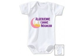 Body de bébé Algérienne comme maman