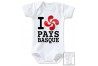 Body de bébé i love Pays Basque