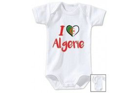 Body de bébé i love Algerie