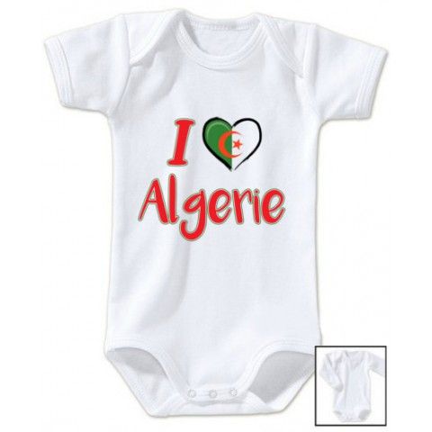 Body de bébé i love Algerie