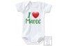 Body de bébé i love Maroc