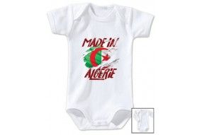 Body de bébé made in Algérie petit flag