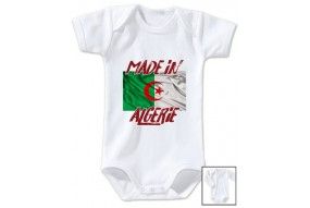 Body de bébé made in Algérie big flag