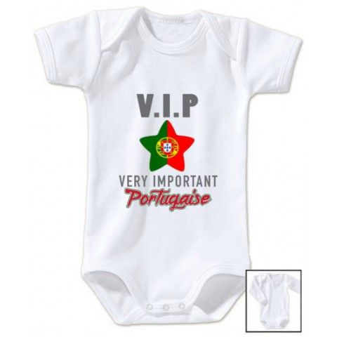 Body de bébé VIP Very Important Portugaise